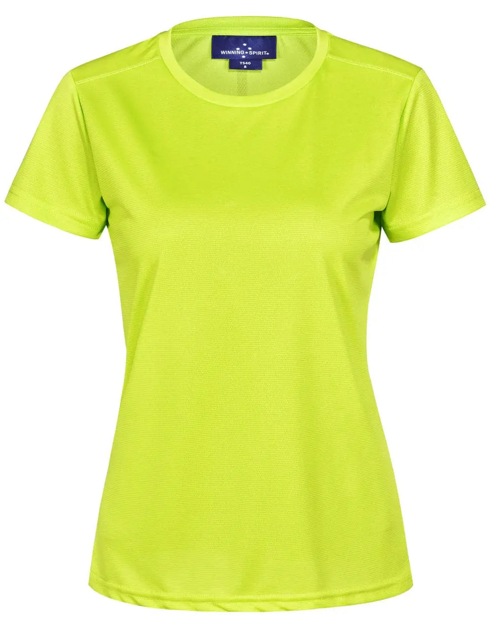 Ladies Rapid Cool TM Ultra Light Tee Shirt TS40 Casual Wear Winning Spirit Lime Green 6